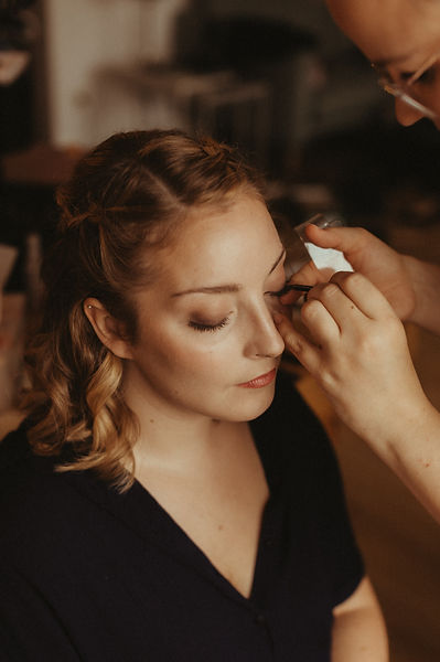 Brautmakeup Maren - Geting Ready Albersloh