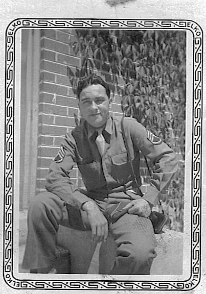 R. C Stuart in uniform