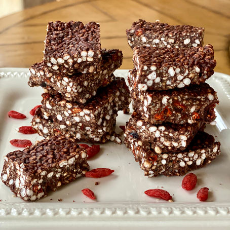 Chocolate Quinoa Crispie Treats