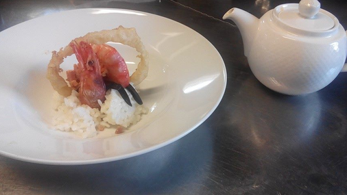 Arroz caldoso a mi estilo