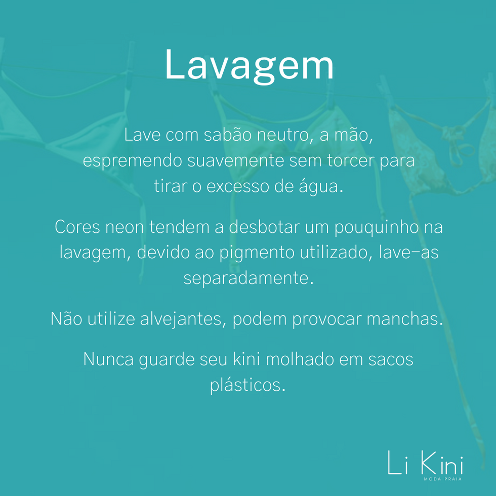 Cuidados com biquini