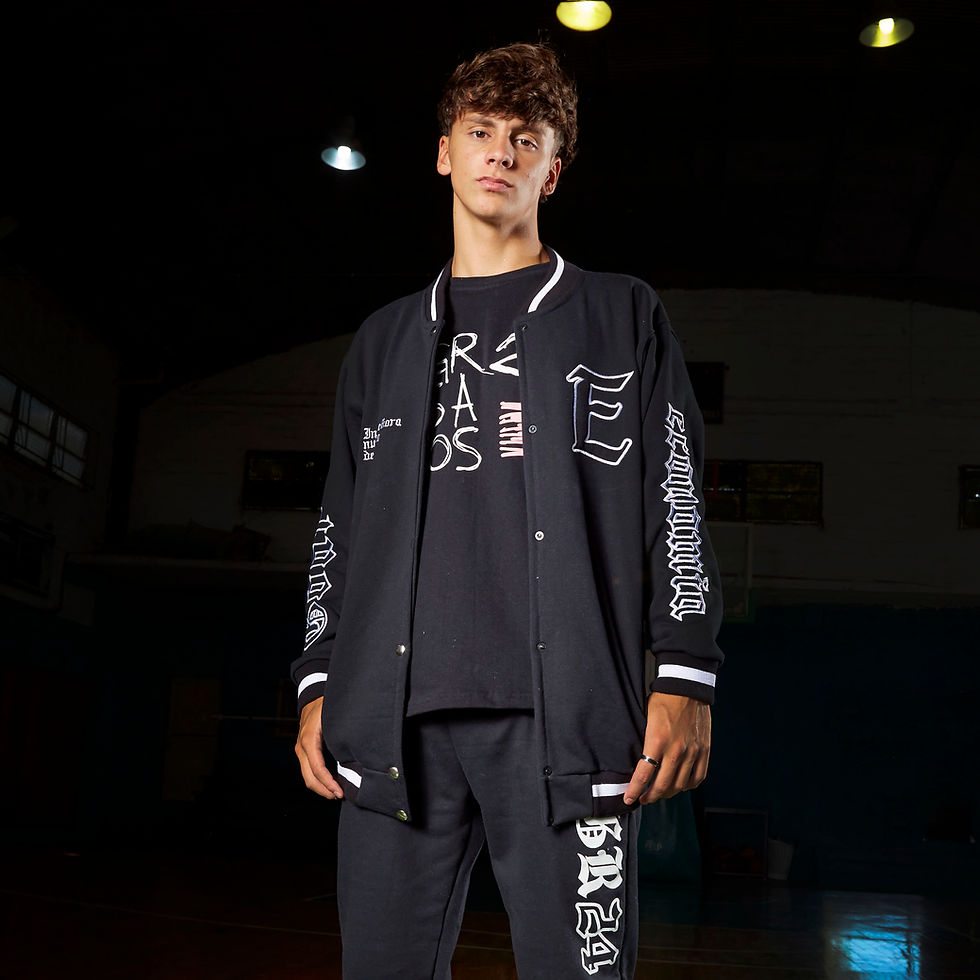 Miniatura: Baseball Oversize  - skull