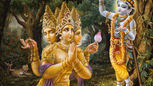 Orações de Brahmá a Krishna