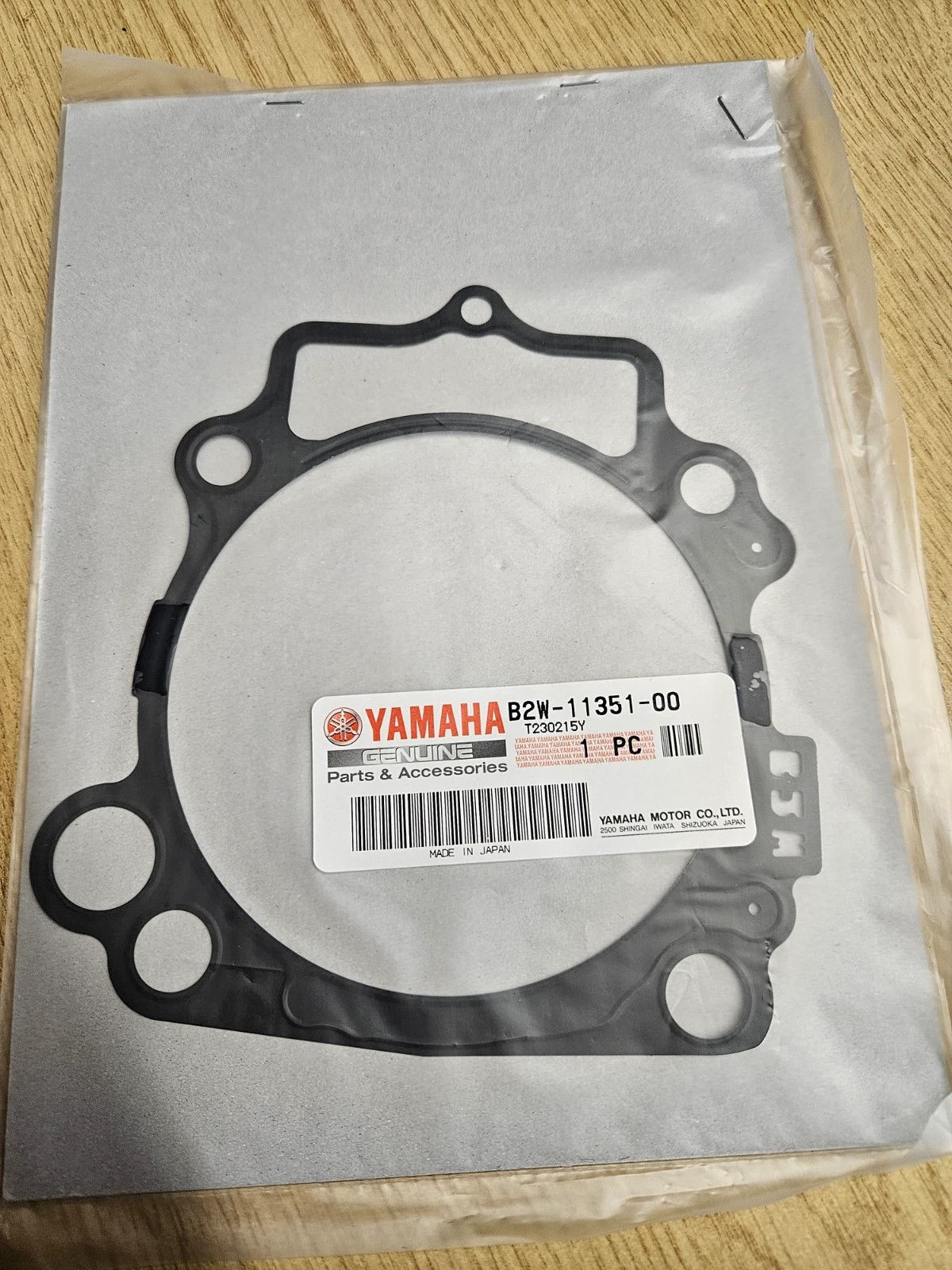 Yamaha Cylinder Base Gasket B2W-11351-00