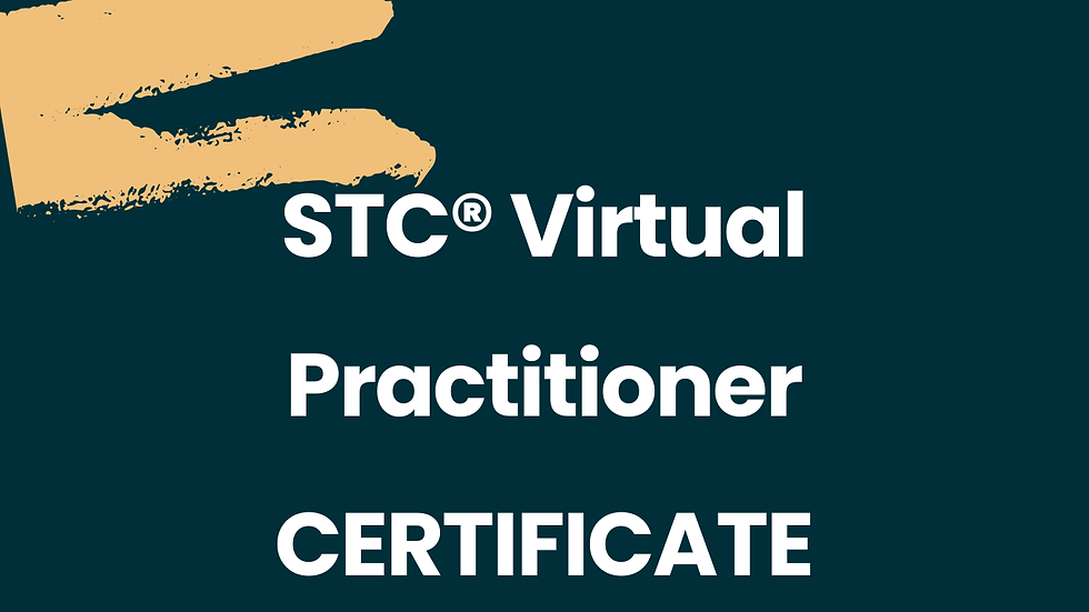 STC® Certificate (Practitioner) Virtual