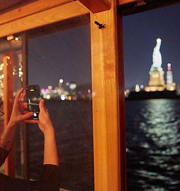 manhattan night skyline