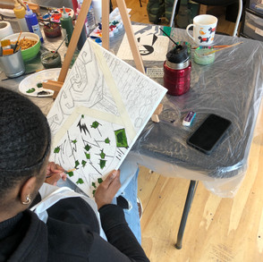 March 2022: Art workshop: Cubism