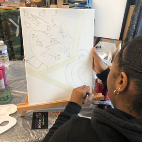 March 2022: Art workshop: Cubism