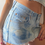 Thumbnail: 1/1 Upcycled Denim Micro Mini Skirt