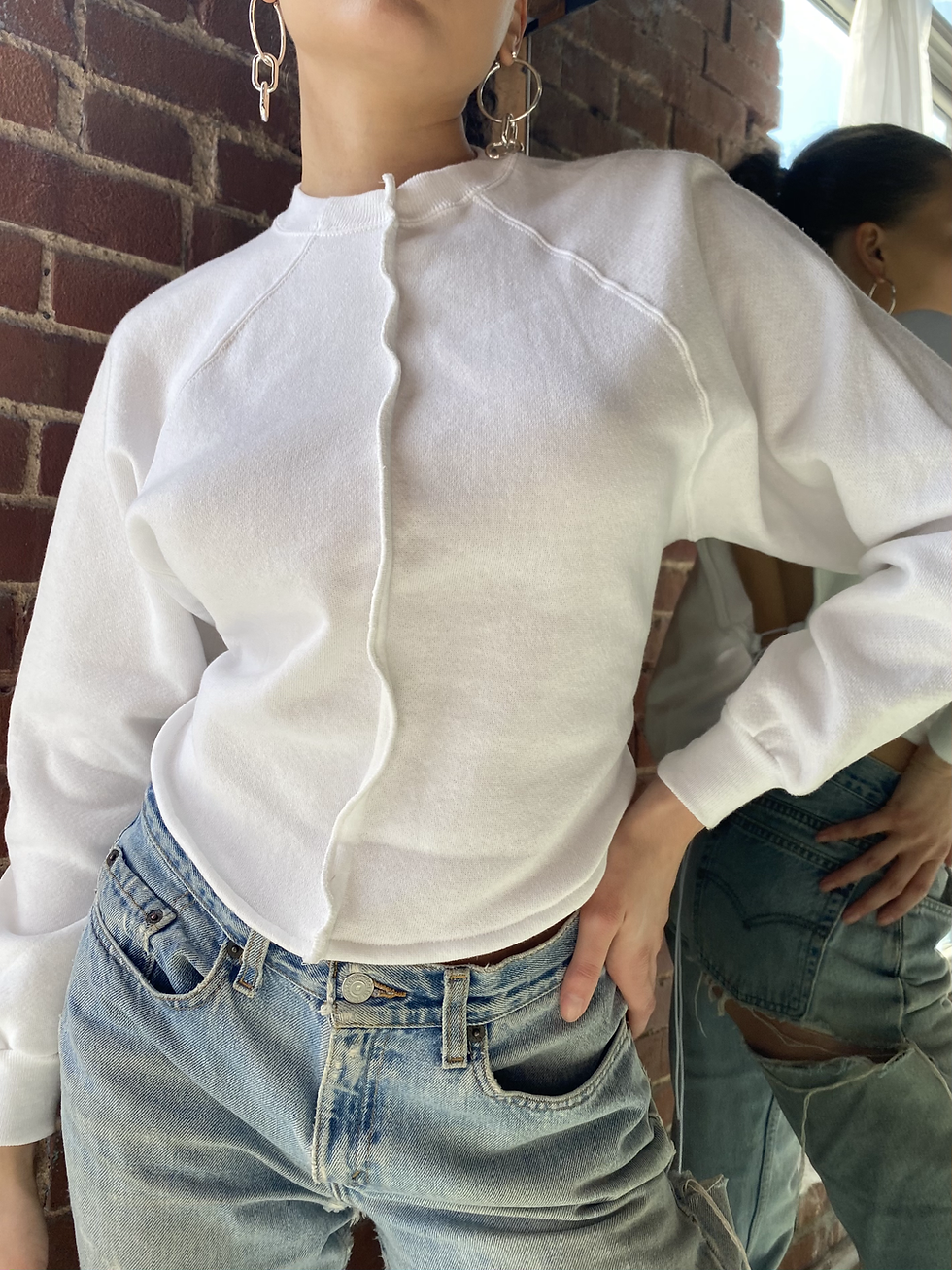 Thumbnail: Open-Back Crewneck