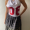 Thumbnail: 1/1 Upcycled 06 Jersey Lace-Up Halter Top