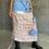 Thumbnail: 1/1 "Amber" Upcycled Plaid and Denim Maxi Skirt