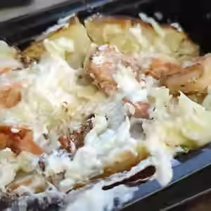 Seafood Baked Potato