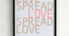 Spread Love Poster 2
