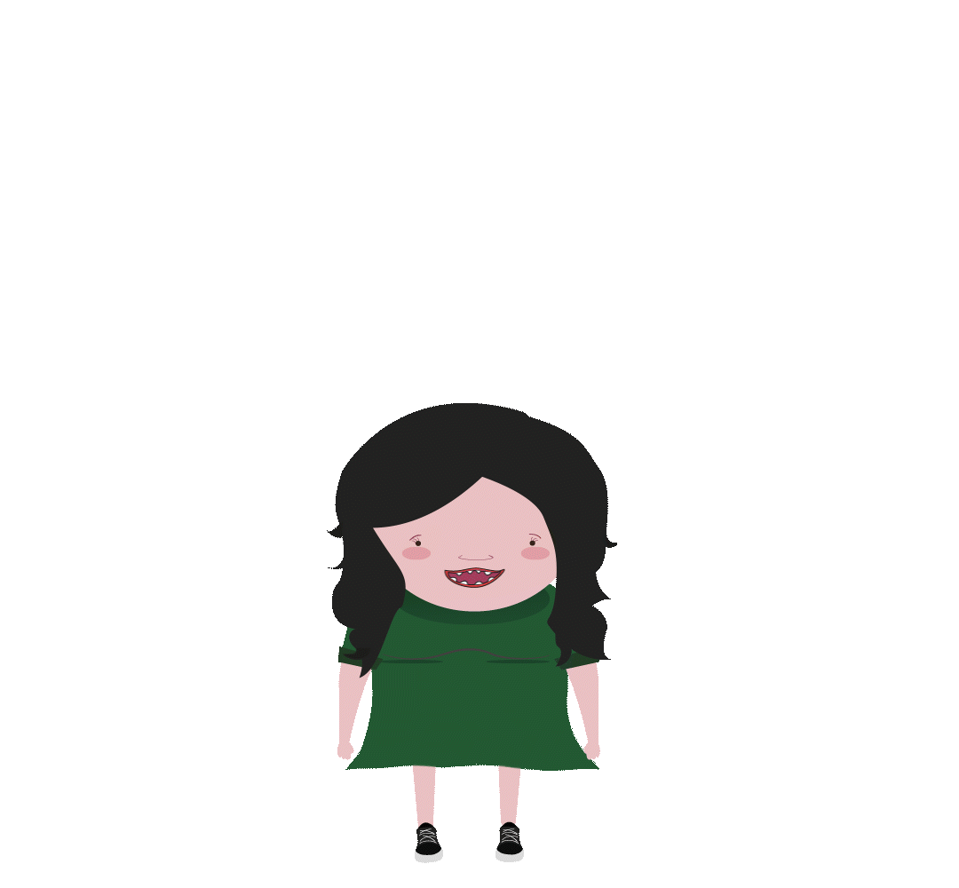 GIF jumping girl