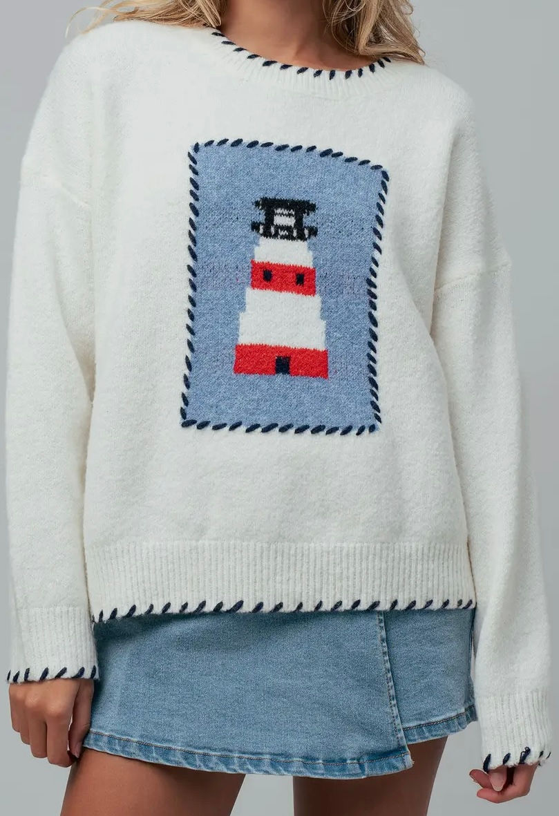 Thumbnail: Edgartown Lighthouse Sweater