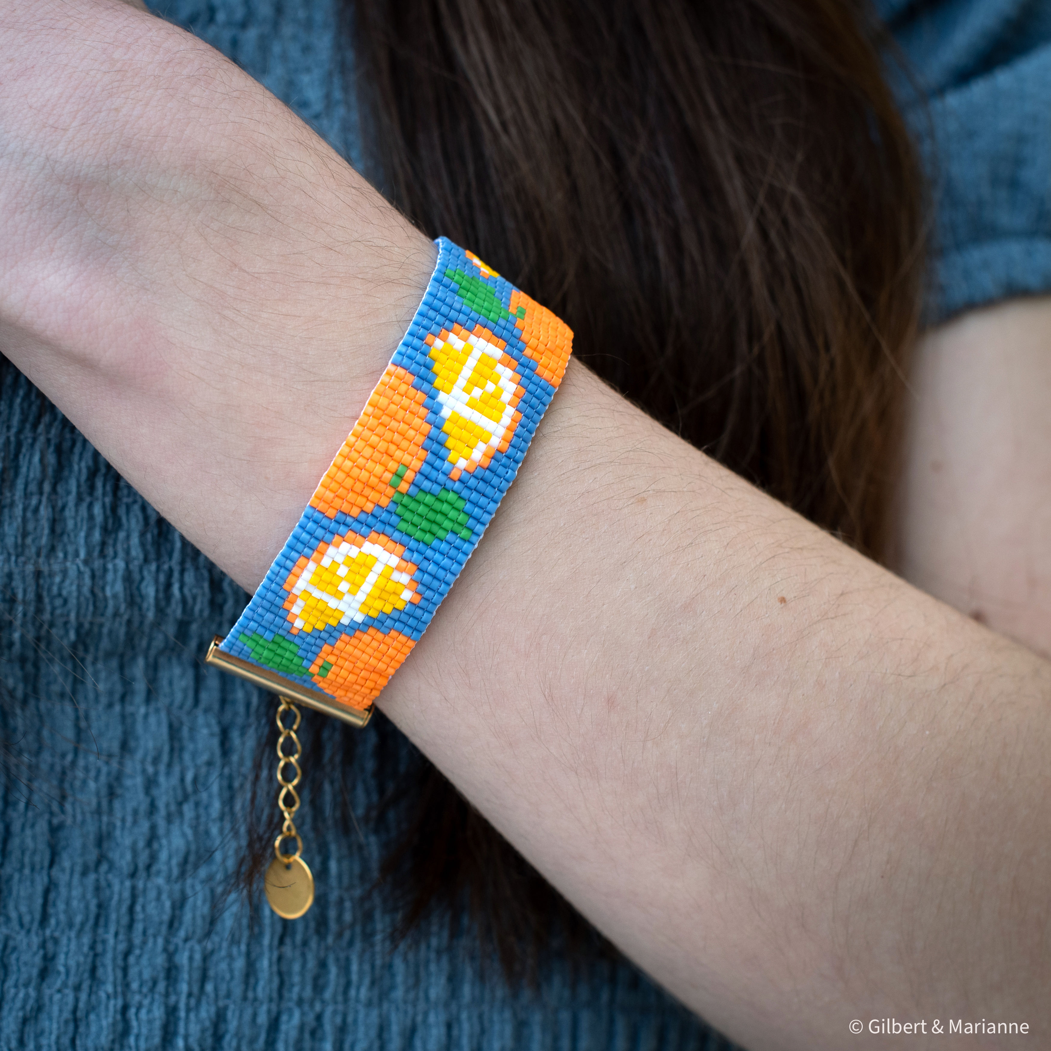 Bracelets "oranges"