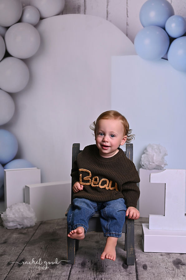 Beau’s First Birthday Cake Smash | Cleveland, Ohio