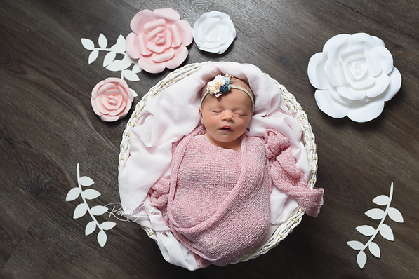 Meet Hannah. Short & Sweet newborn session