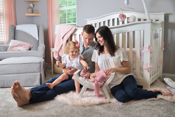 Welcoming Rosalie. Willoughby Hills newborn photographer