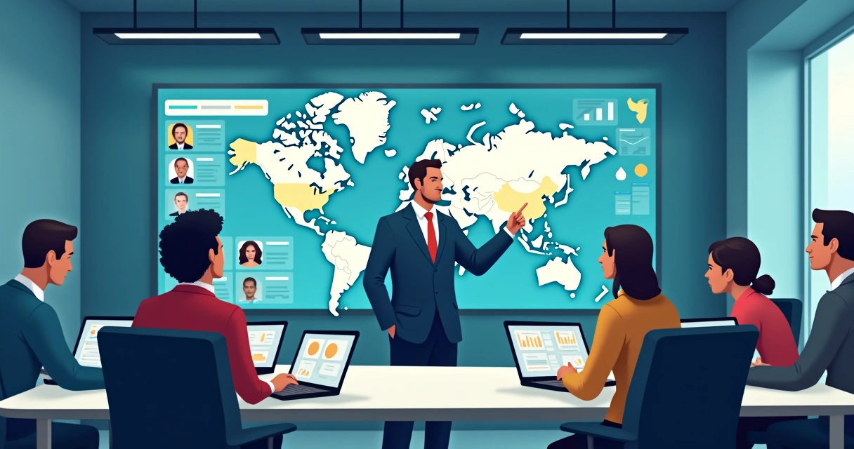 Uso de inteligência competitiva para monitorar rivais políticos
