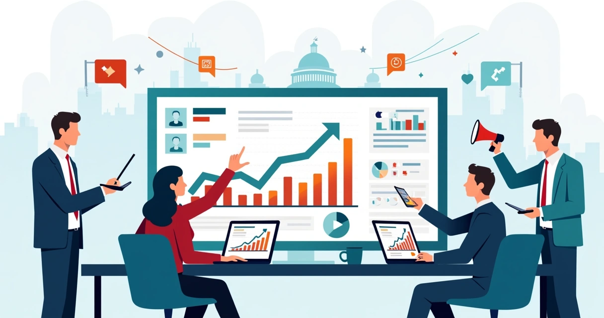 Como medir o retorno das ações de marketing político