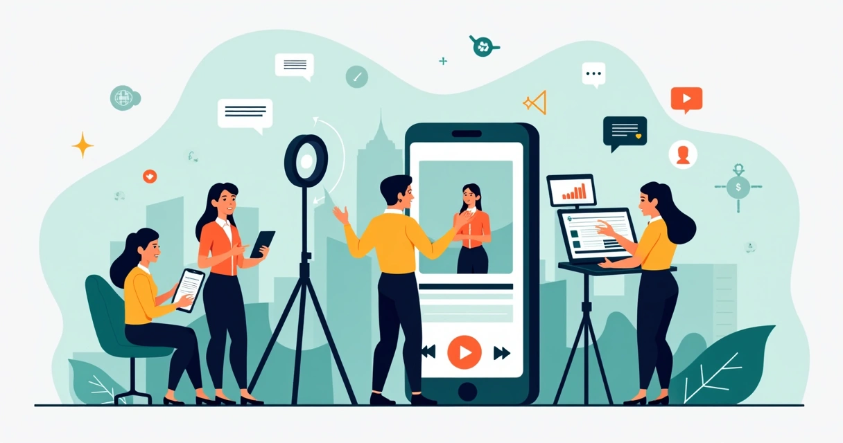 Produção de conteúdo para pré-campanha: vídeos e redes sociais