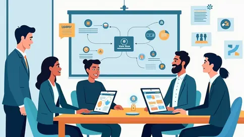 Equipe sindical planejando campanha eleitoral com recursos digitais 
