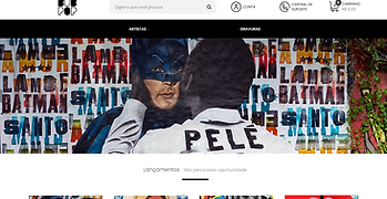 Site da galeria Bobpop gravuras