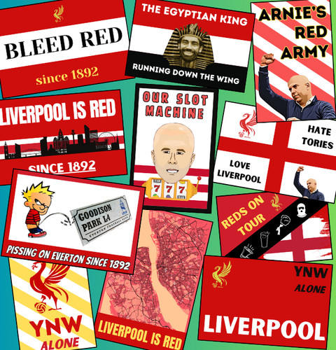 Liverpool Fc stickers x 50 sticker bundle | Uk Football Stickers
