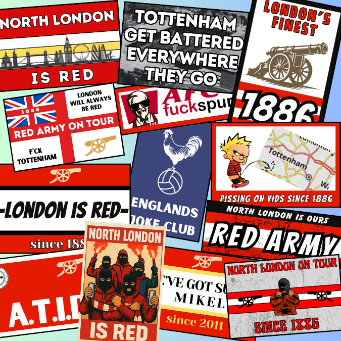 Arsenal Fc stickers, 50 x sticker bundle