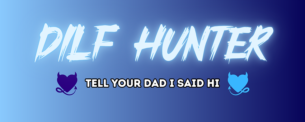 DILF HUNTER Bumper Sticker