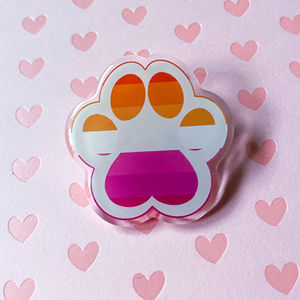 Lesbian Pride Acrylic Pin