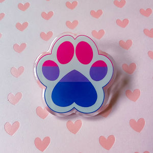 Bisexual Pride Paw