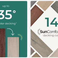 Trex SunComfort Technology