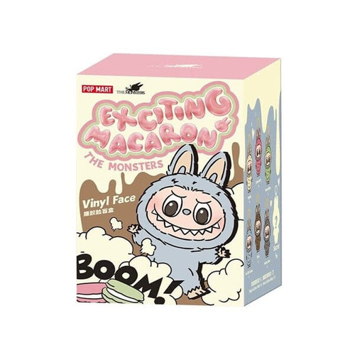 Pop Mart Labubu The Monsters Exciting Macarons 'Toffee