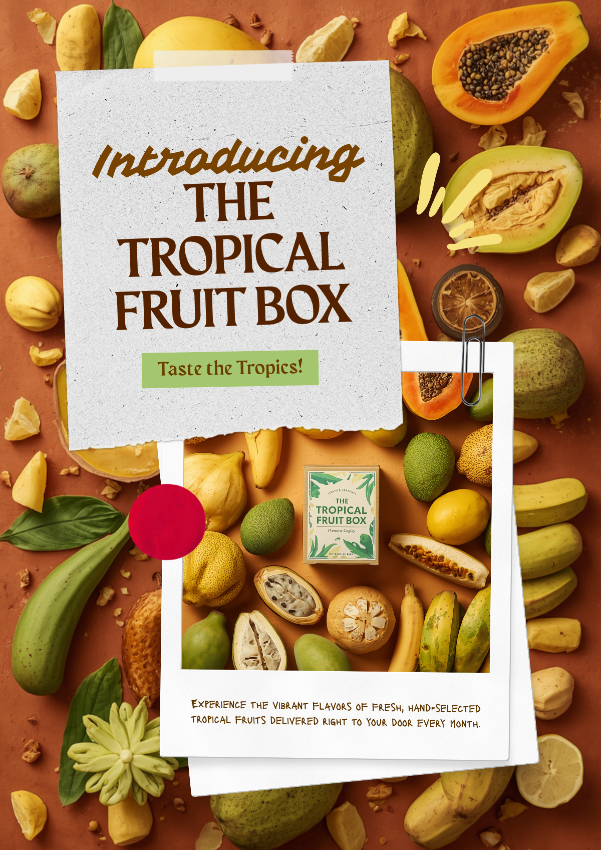 Tropical Fruit Box — Monthly Subscription