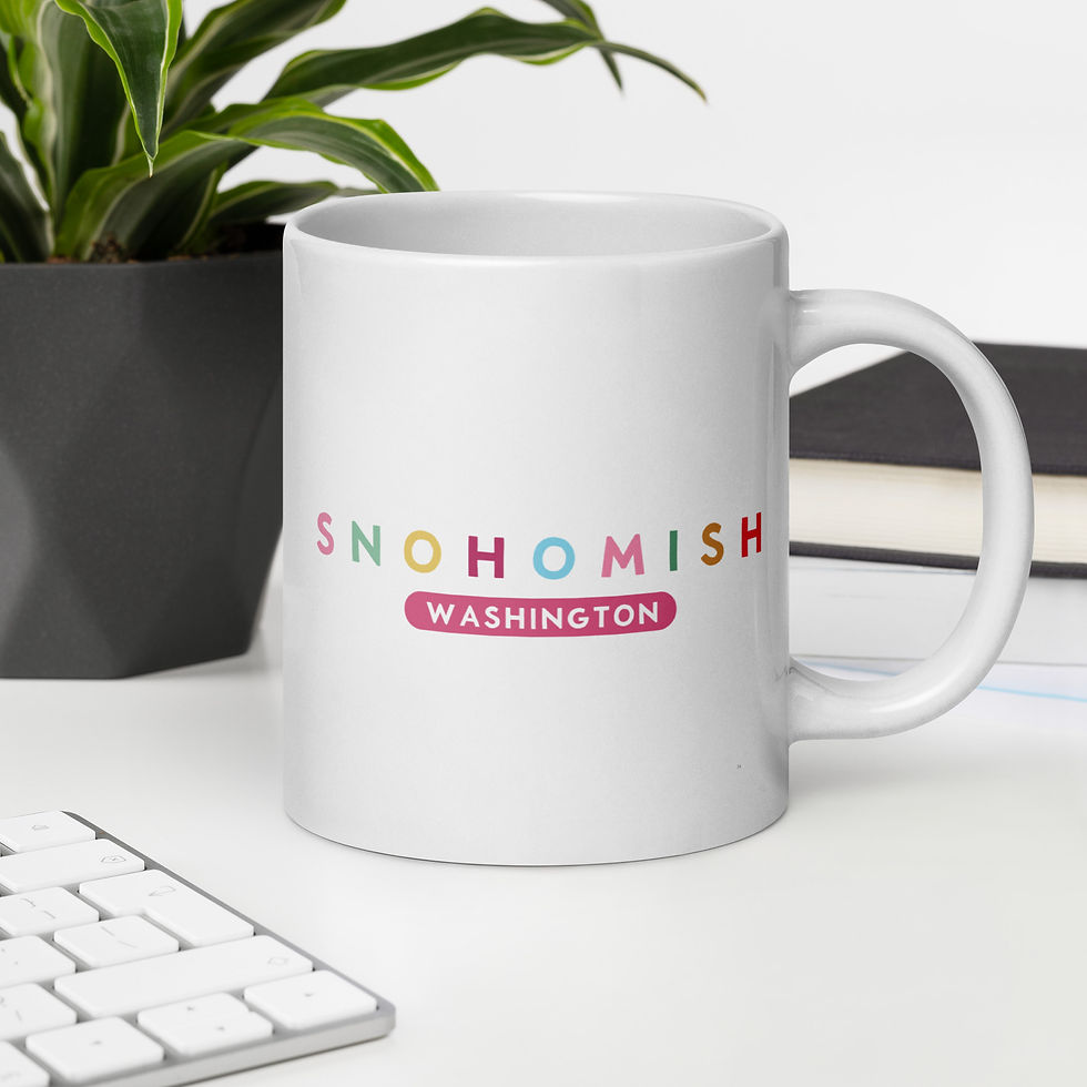 Thumbnail: Snohomish Town Color Mug