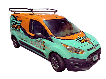 Flow Roofing Service Vehicle