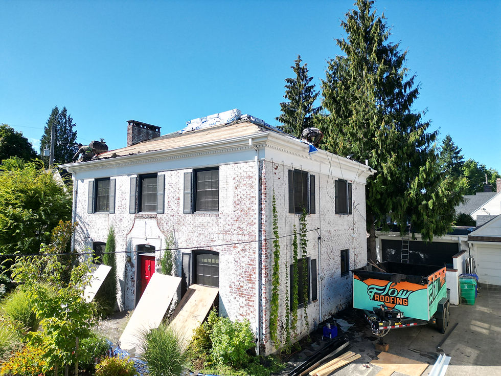 Roof Replacement in Portland Oregon by Flow Roofing
