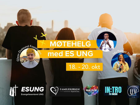 Møtehelg med ES Ung 18.-20. oktober