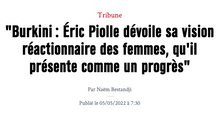 Lettre de Naem Bestandji à Éric Piolle