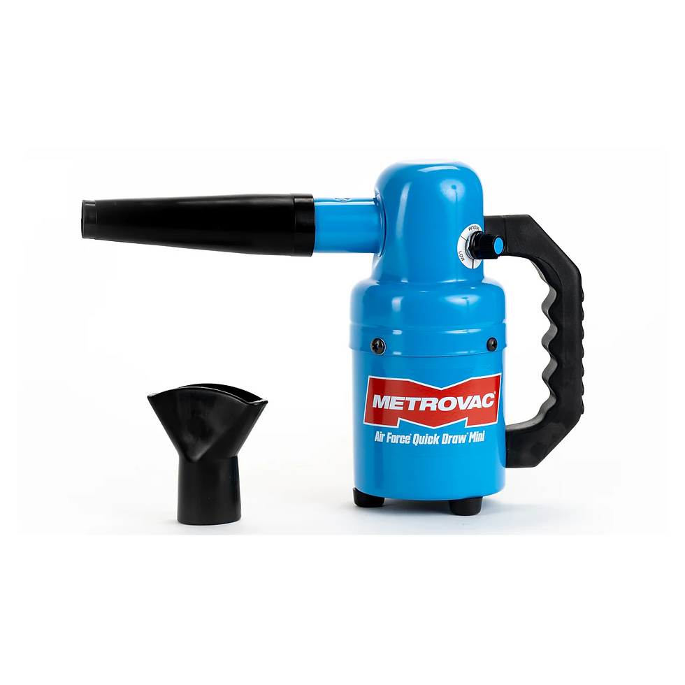 MetroVac portable mini pet hair dryer, variable speed