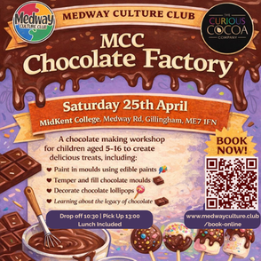 Get your Golden Ticket to the MCC Chocolate Factory Workshop