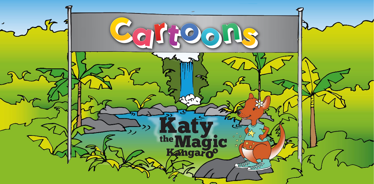 Katy the Magic Kangaroo Cartoons