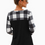 Thumbnail: Plaid Long Sleeve Shirt Pocket Patchwork Shirt
