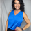 Thumbnail: Sleeveless Polyester V Neck Tank