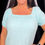 Thumbnail: Aqua Cotton Shirt