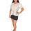 Thumbnail: Cream Puff Sleeve Bowknot Blouse