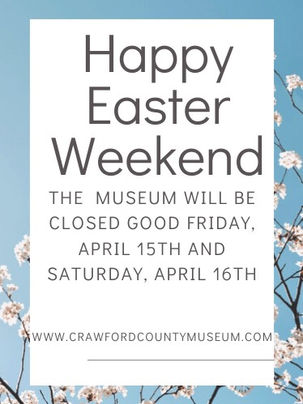 Closed for Easter Weekend 2022